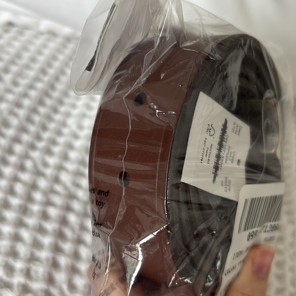 NWT J. Crew Wallace & Barnes Italian leather belt with square brass buckle - Picture 6 of 6